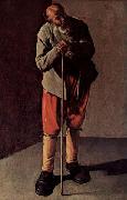 Georges de La Tour Portrait of an Old Man, oil on canvas